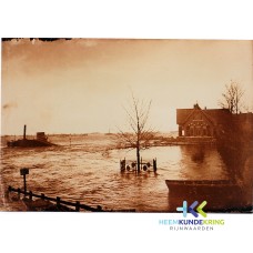 Tolkamer 1904 Hoogwater- Douane kantoor Jonge Wilhelminaboom Coll. G.B.janssen